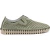 FRAU Slip-on in nabuk laserato Salvia