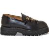 GIO+ GIO PIU MOCASSINO IN PELLE CON FIBIE NERO MIA-01 COMBI BLACK