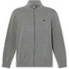 TIMBERLAND MAGLIONE IN COTONE A ZIP INTERA WILLIAMS RIVER GRIGIO