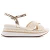 GIOSEPPO SANDALI ZEPPA RAFIA TREVELIN OFF WHITE