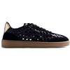 GIOSEPPO SNEAKER PELLE INTRECCIATA NERA