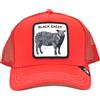 GOORIN BROS BASEBALL CAP BLACK SHEEP RED