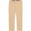 TIMBERLAND PANTALONI CHINO A GAMBA DRITTA IN TWILL CLAREMONT IN SAFARI