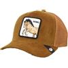GOORIN BROS BASEBALL CAP DAPPER REBEL CORDUROY HEAT IN VELLUTO BISCOTTO