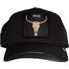 GOORIN BROS BASEBALL CAP DEAD TESCHIO NERO