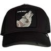 GOORIN BROS BASEBALL CAP LONE WOLF TRUCKER VOID