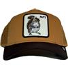 GOORIN BROS BASEBALL CAP NUTS SCOIATTOLO BEIGE MARRONE