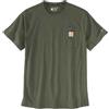 CARHARTT T-shirt Carhartt Force relaxed BASIL HEATHER