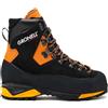 GRONELL SCARPONE ANTITAGLIO DIABLO WORK D 275-21 NERO ARANCIO