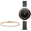 BERING Orologio da Polso da Donna al Quarzo Collezione Ceramica 11429-166 con Bracciale in Oro Rosa 646-37-X0