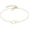 Liebeskind Berlin donna bracciale LJ-1754-B-21 in acciaio inossidabile in IP oro