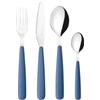 GUZZINI Pop Posate Set 24 Pezzi Blu Acciaio Inox