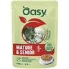 Oasy Dog Straccetti in Salsa Mature con Tacchino e Piselli Busta 100gr