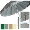 IDEA PIOGGIA S.R.L. OMBRELLONE 7001 LUXURY DIAM.220CM ASSORTITO ALLUMINIO CON SNODO