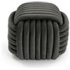 Versa Pouf Quadrato Grigio Scuro
