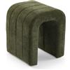 Versa Sgabello Imbottito Verde