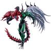 Bandai S.H. MonsterArts Yu-Gi-Oh! Figura GX E. HERO Flame Wingman nuova