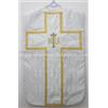 The Church Shoppe Casula Romana Fiddleback In Argento Metallico E Set Di Messa