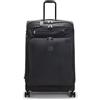 Kipling NEW YOURI SPIN L Grande trottola espandibile, verticale, Black Noir (Nero)