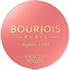 Bourjois Little Round Pot Blush, 16 Rose Coup de Foudre, Per tutto il giorno, Finish naturale, Look delicato, Pigmenti a lunga tenuta, Texture sfumabile, Texture leggera, 2.5 g