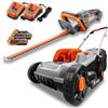 FUXTEC 20V Akku Garten-Set FX-E1RM20ECO + FX-E1HS20 mit Akku & Ladegerät
