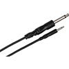 Hosa CMP-303, Mono Interconnect, 3.5 mm TS to 1/4 in TS, 3 ft