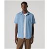 LEVI'S ® Levi's® Camicia a maniche corte Sunset con una tasca Light Blue Denim Uomo