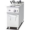 Ristoattrezzature Modello: 6414,Cuocipasta a Gas su vano chiuso 1 vasca 24 lt S/70 40x70 cm