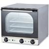 Ristoattrezzature Modello: 8671,Forno elettrico 4 teglie 43,5x31 cm a convezione e vapore con comandi manuali 4.2 kW