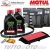 Motul - NGK - Bando - Braking Tagliando KYMCO XCiting 300 i R 2008-2014 Olio Filtro Cinghia Candela Pastiglie