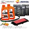 Repsol - Braking - NGK - Bando Tagliando KYMCO XCiting 300 R 2008-2014 / Olio Filtro Candela Cinghia Pastiglie