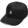 Volcom Cappello da uomo Snapback - Cappello regolabile a tesa piatta con logo ricamato, Quadrato nero, Taglia unica