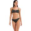 ARENA Costume Bikini Arena 2 Pezzi A Fascia Donna Piscina Nuoto Verdone Costume a due pezzi Donna
