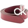Calvin Klein Pelle cintura Re-Lock Belt 20mm W85 Red Currant rosso