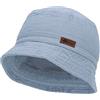 Sterntaler Cappello da Pescatore Unisex in Mussola per Bambini, Grigio/Blu, 51