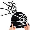 MAEXUS Spider Web Hats - Berretto con teschio, Y2K, accessorio alla moda Y2K, con motivo a ragno, per uomo, casual e confortevole (nero e bianco), bianco e nero, 54-62