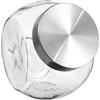 5 five simply smart 5five - barattolo per caramelle in vetro con coperchio in acciaio inox 1,5l