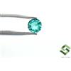 SBI Gems 4.20 MM Certificato Smeraldo Naturale Taglio Rotondo 0.24 Cts Non Trattato Loose