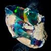OPAL EMPIRE Ethiopian Natural Opal Grezzo Nero Opale Fire Opal 20.5Ct 25x16 mm 1 Pz
