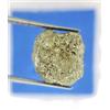 NATURAL ROSE CUT DIAMONDS Verdastro Grigio Naturale Grezzo Diamante 6.49tcw 10.2 x 9.8 X 9.5 MM per Madre