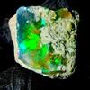 OPAL EMPIRE Pietra Naturale Opale Nera Grezza Etiopia Fire Opal 10.5 Ct 15x15 mm