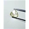 NATURAL ROSE CUT DIAMONDS Diamante Verde Rustico Naturale 0.24tcw Cuore Verde Taglio Brillante Per Regalo