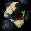 OPAL EMPIRE Ethiopian Opal Gemstone Nero Opale Grezzo Naturale Fire Opal 11.5Ct 20x16 mm
