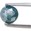 NATURAL ROSE CUT DIAMONDS Diamante Naturale Loose 0.27 carat Blu Taglio Brillantato, 1 Pezzo