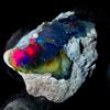 OPAL EMPIRE Opale Nero Grezzo Naturale Fire Opal Etiope 9,5 Ct 19x17 mm
