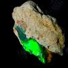 OPAL EMPIRE Opale Etiopico Grezzo Naturale Fire Opal Nero 10.5 Ct 23x14 mm - 1 Pietra