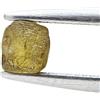 NATURAL ROSE CUT DIAMONDS Grezzo Diamante 0.46tcw Grigiastro Giallo Frizzante Naturale Polyhedron Per Ring