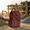 Fatto a mano Zaino Rucksack Fatto A Mano In Vera Pelle 100% Per Donna