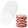 SLTAXAR 1000 fogli di carta per hamburger, rotondi, 13 cm, antiaderente, per pressa per hamburger, carta da forno rotonda, antiaderente, per pressa per hamburger