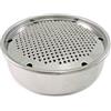 Calder Inox 18/C GRATTUGIA Rotonda Modello Bari cm. 19x6